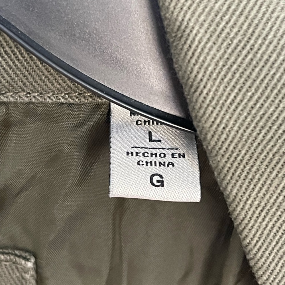 Levi’s SAFARI DENIM JACKET IN OLIVE size large - Picture 5 of 10